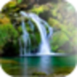 Logo of 3D Waterfall wallpaper android Application 